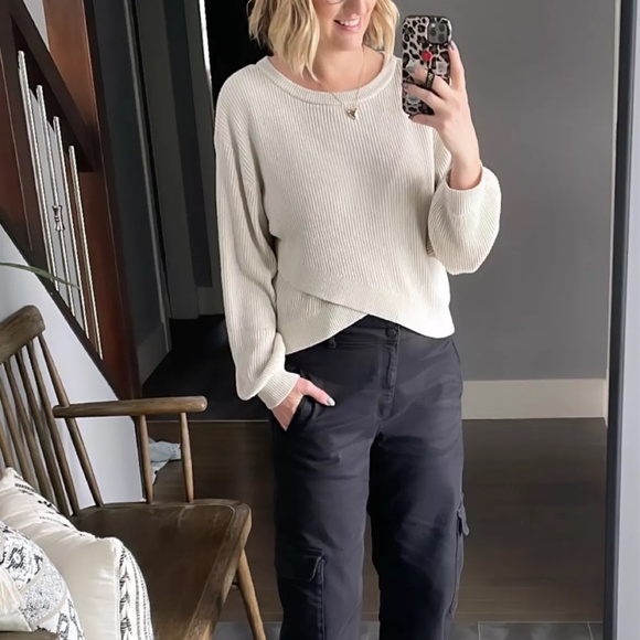 NWOT Lululemon Reversible Crossover Sweater - Picture 5 of 5